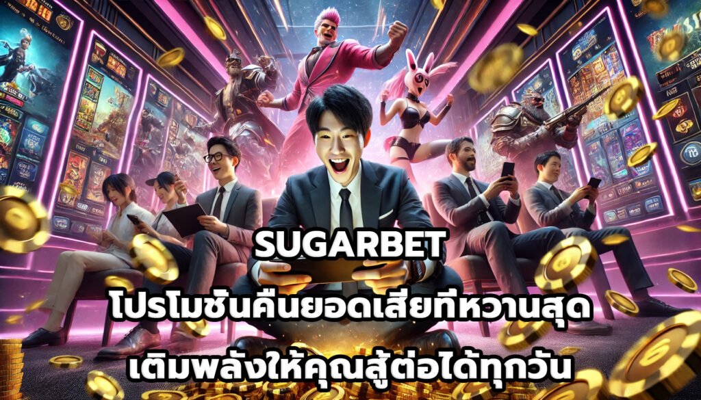 SUGARBET โปรโมชั่นคืนยอดเสียที่หวานสุด เติมพลังให้คุณสู้ต่อได้ทุกวัน