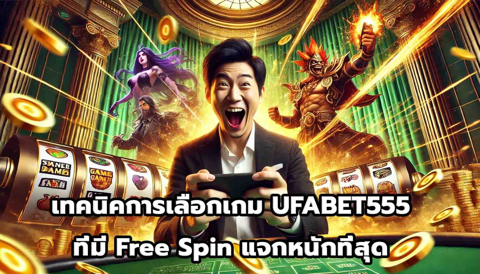 เทคนิคการเลือกเกม UFABET555 ที่มี Free Spin แจกหนักที่สุด-11