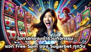โอกาสทอง เข้าร่วมกิจกรรมแจก Free Spin ของ Sugarbet ทุกวัน-9