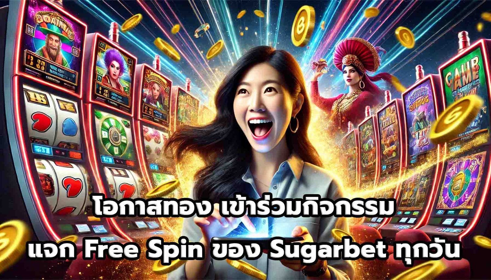โอกาสทอง เข้าร่วมกิจกรรมแจก Free Spin ของ Sugarbet ทุกวัน-9